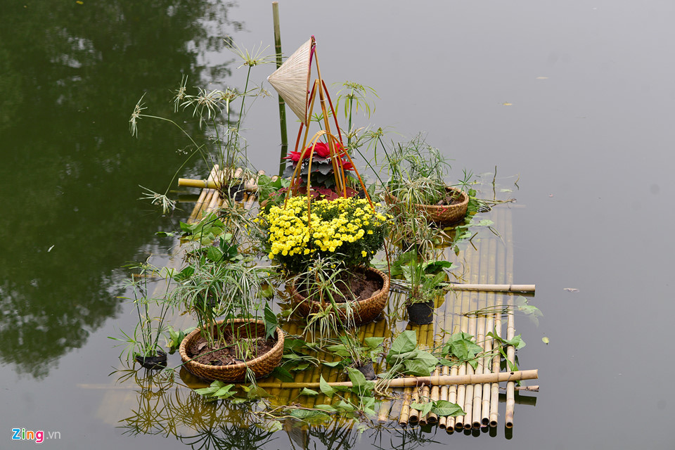 Diện mạo khác lạ ở Văn Miếu trước Tết